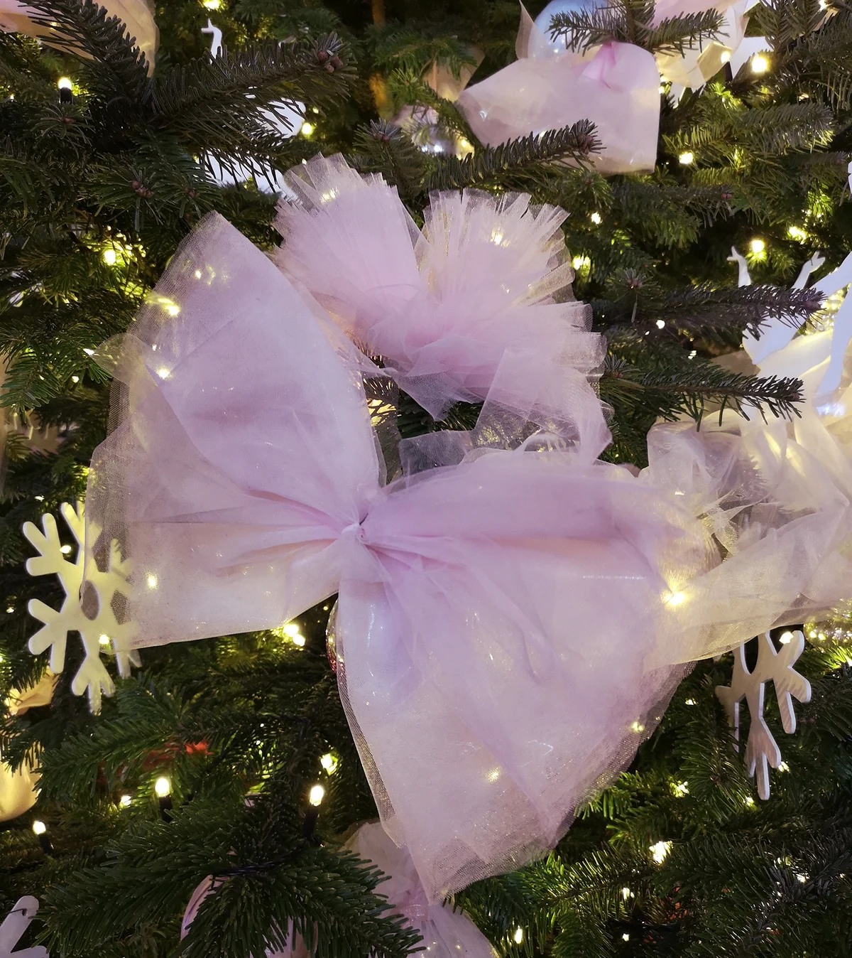 Close-Up Of Decoration On Christmas Tree