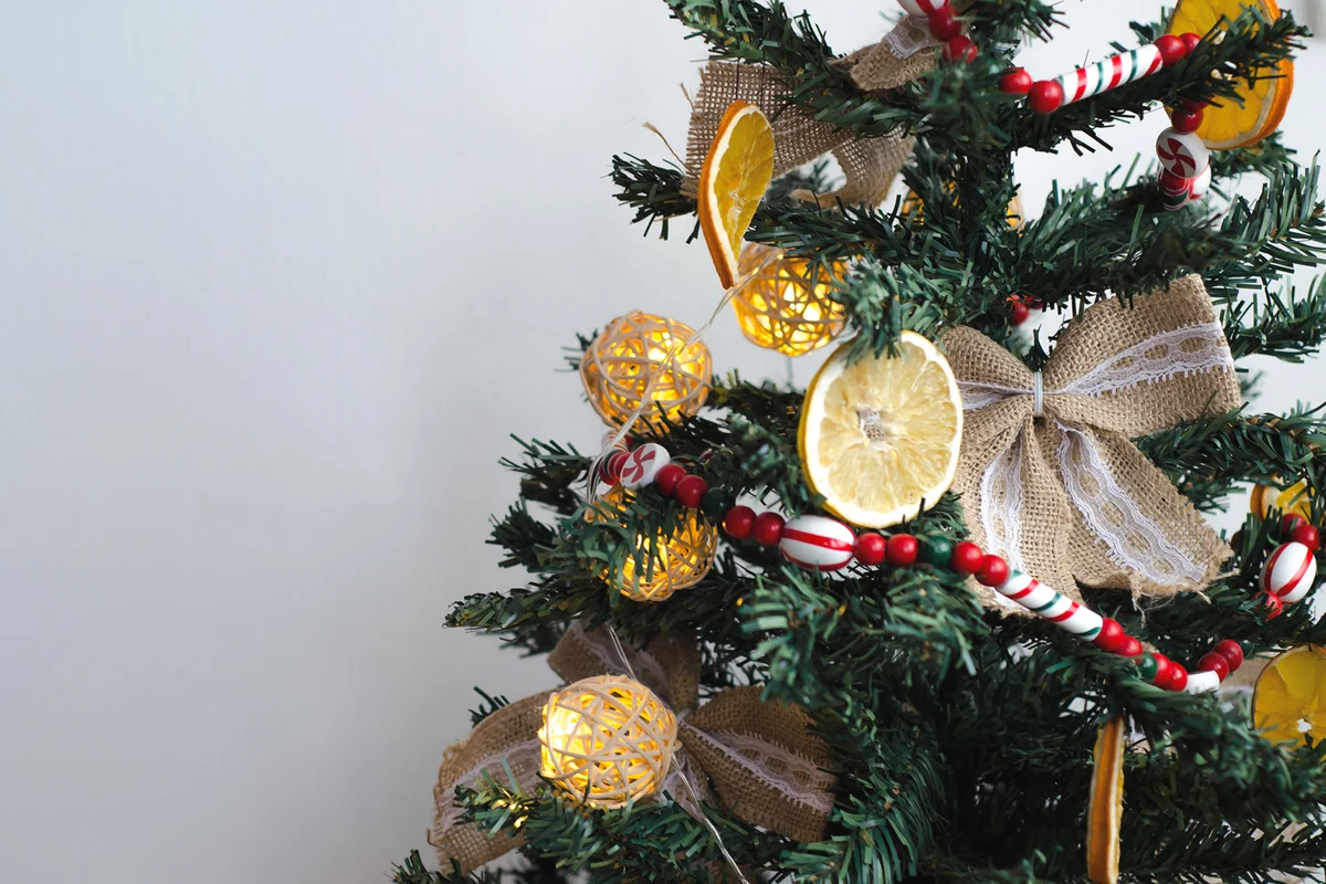 Natural Christmas tree