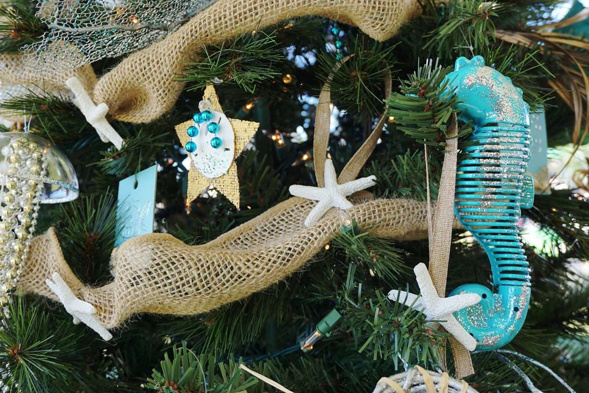 Nautical Themed Christmas Tree