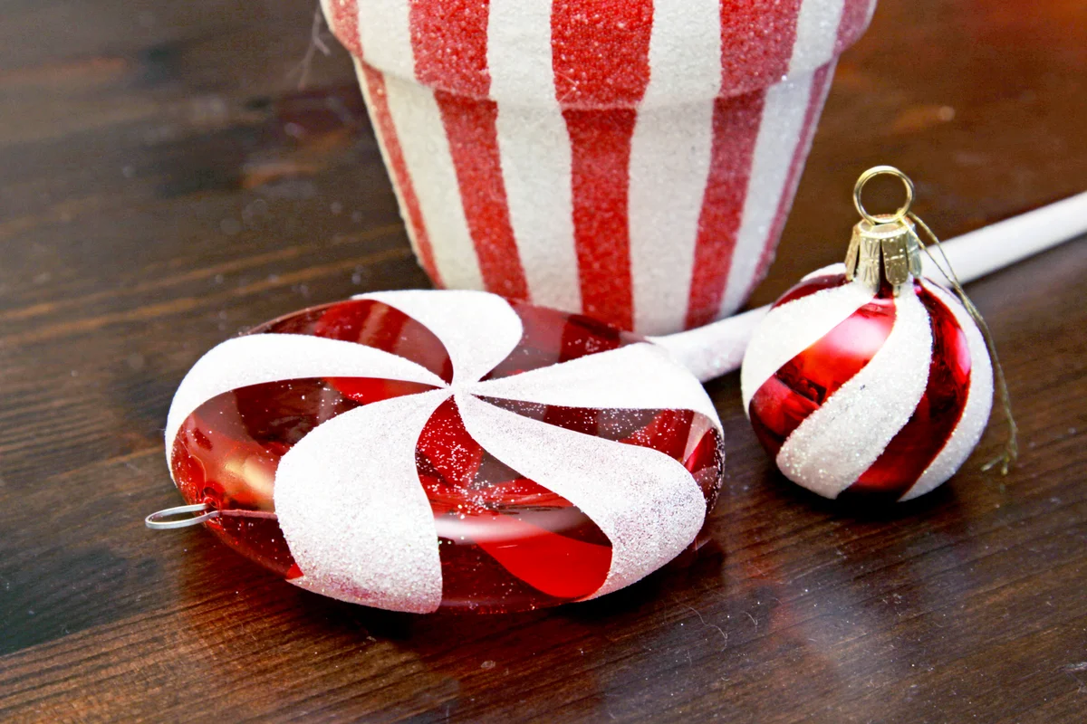 Candy Cane Christmas Decorations
