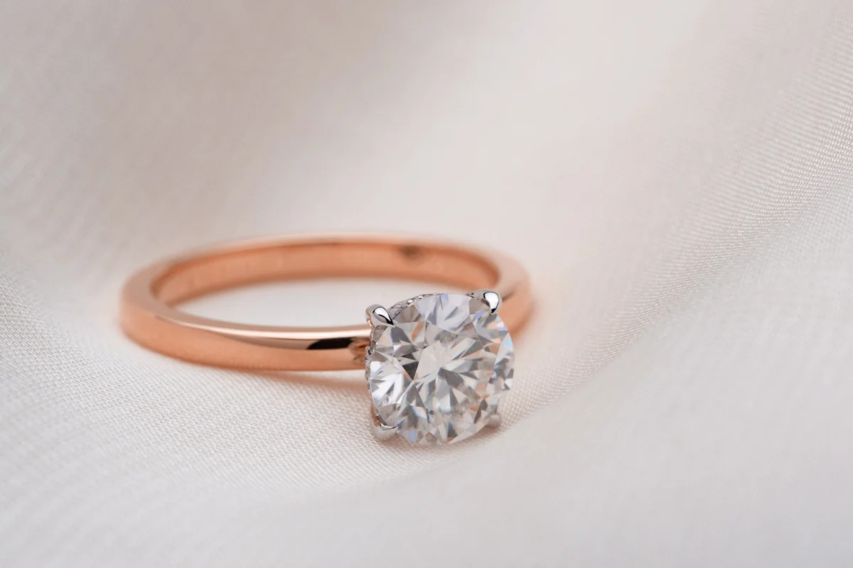 Rose Gold Diamond Ring
