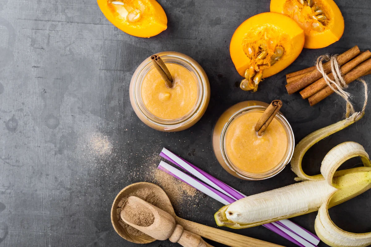 Pumpkin spice smoothie