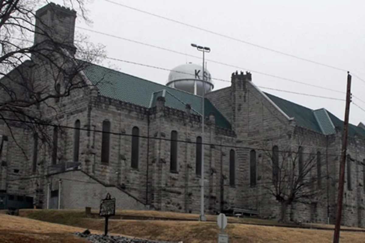 The Kentucky State Penitentiary in Eddyville, Kentucky, nicknamed "The Castle on the Cumberland"