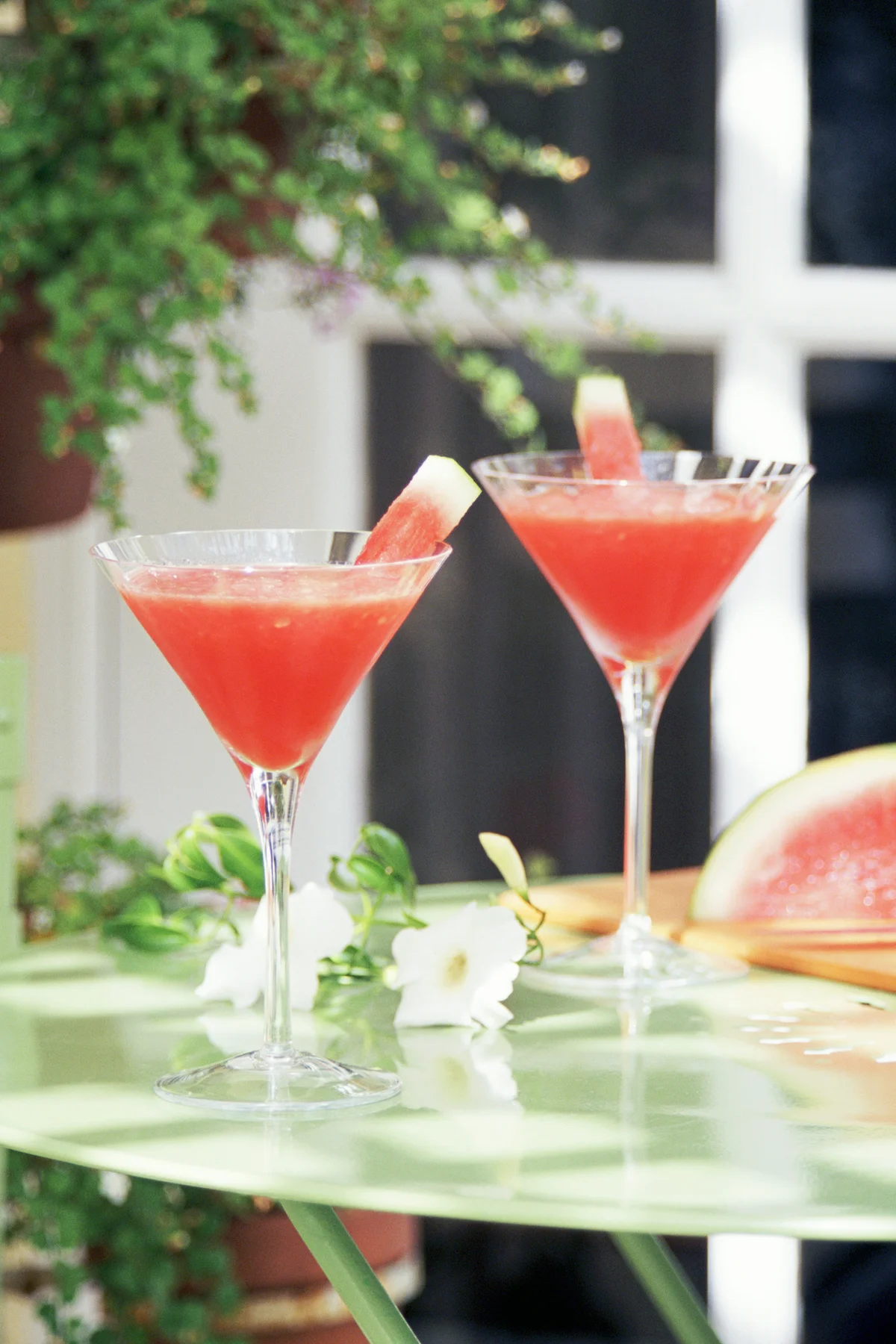 Watermelon martinis