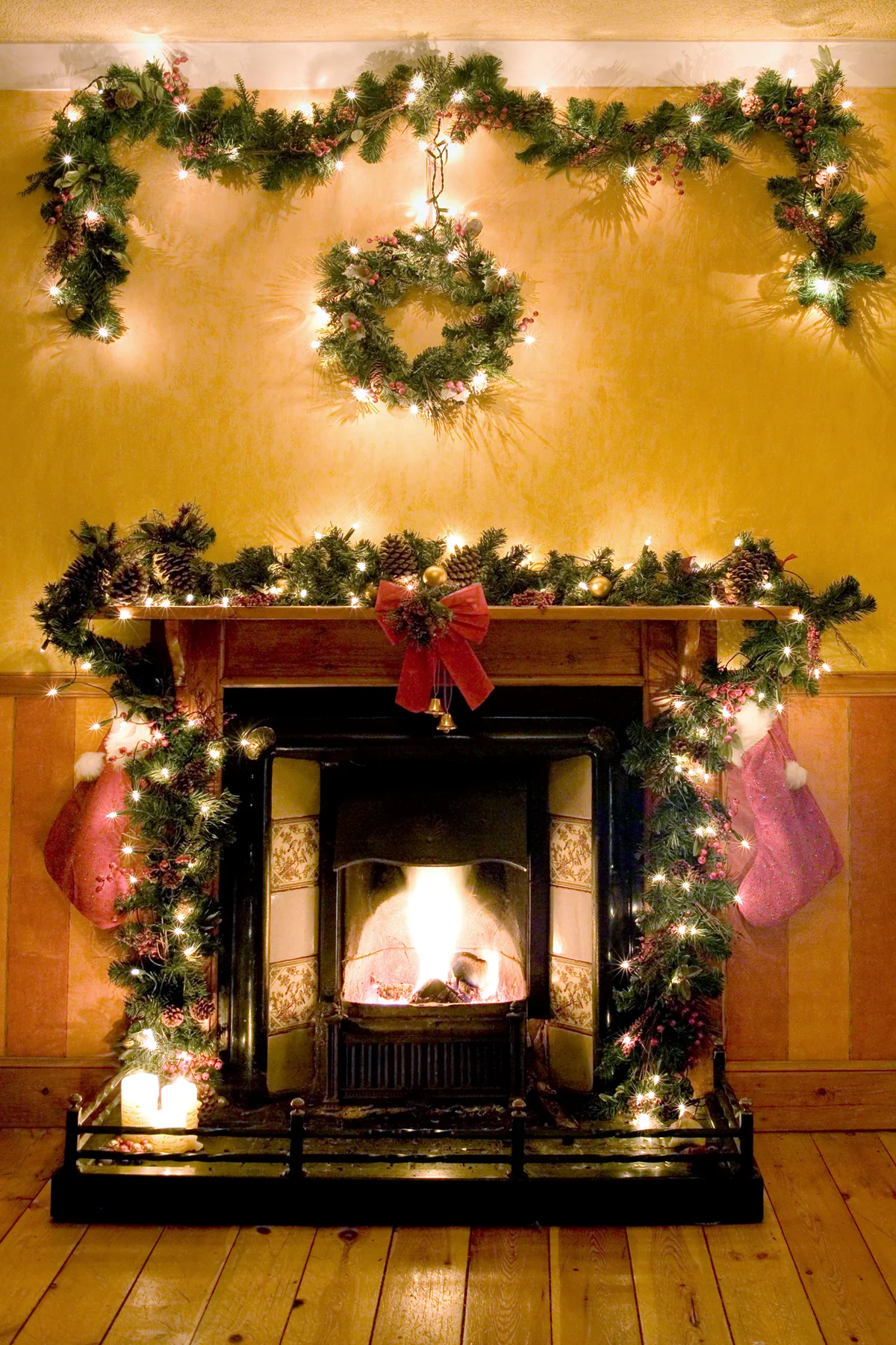 Victorian Christmas room