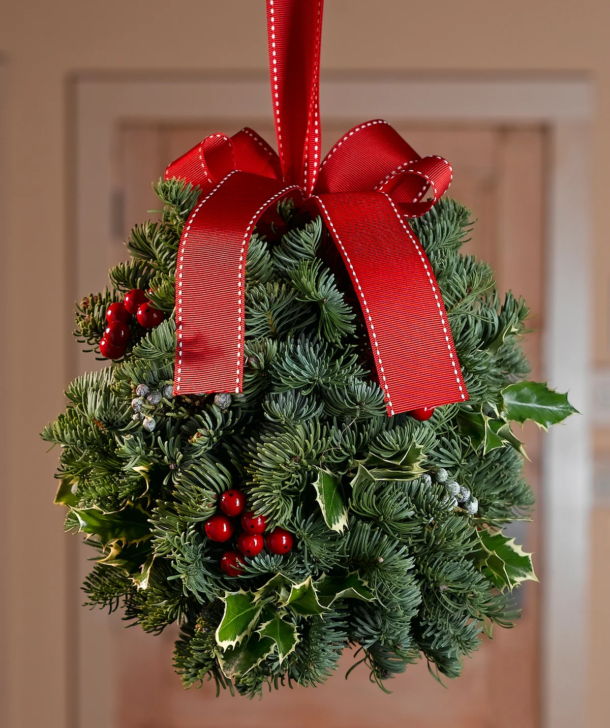 Holiday Kissing Ball