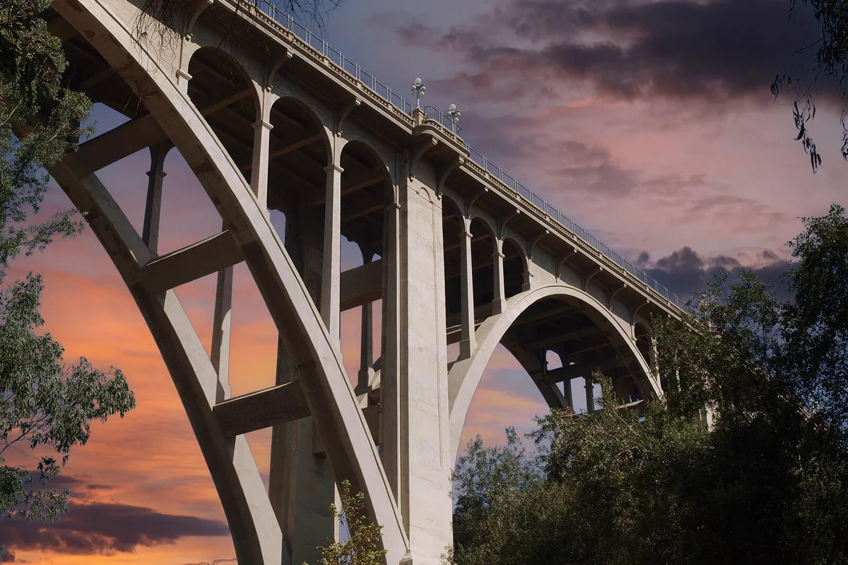 Colorado Street Bridge, Los Angeles, California