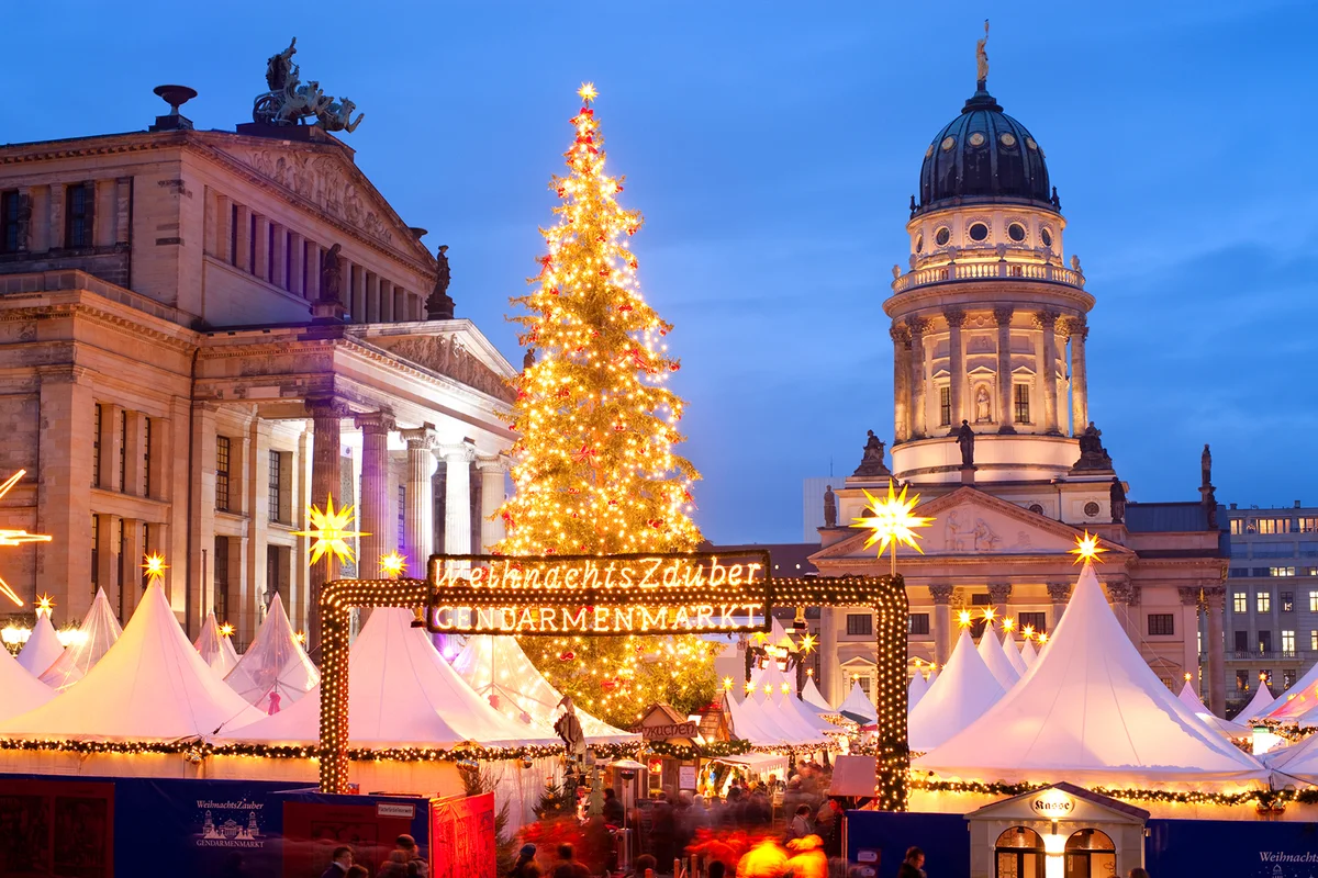 Christmas Market on the Gendarmenmarkt, Berlin