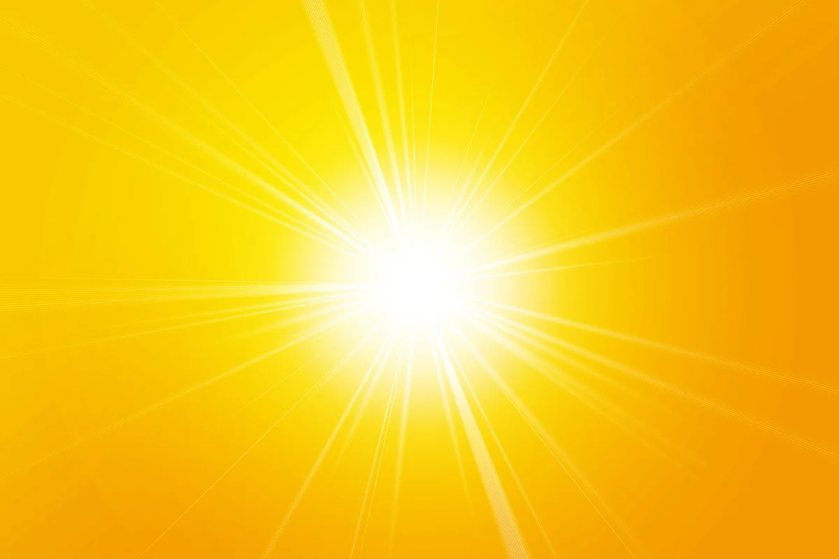 Bright sunshine