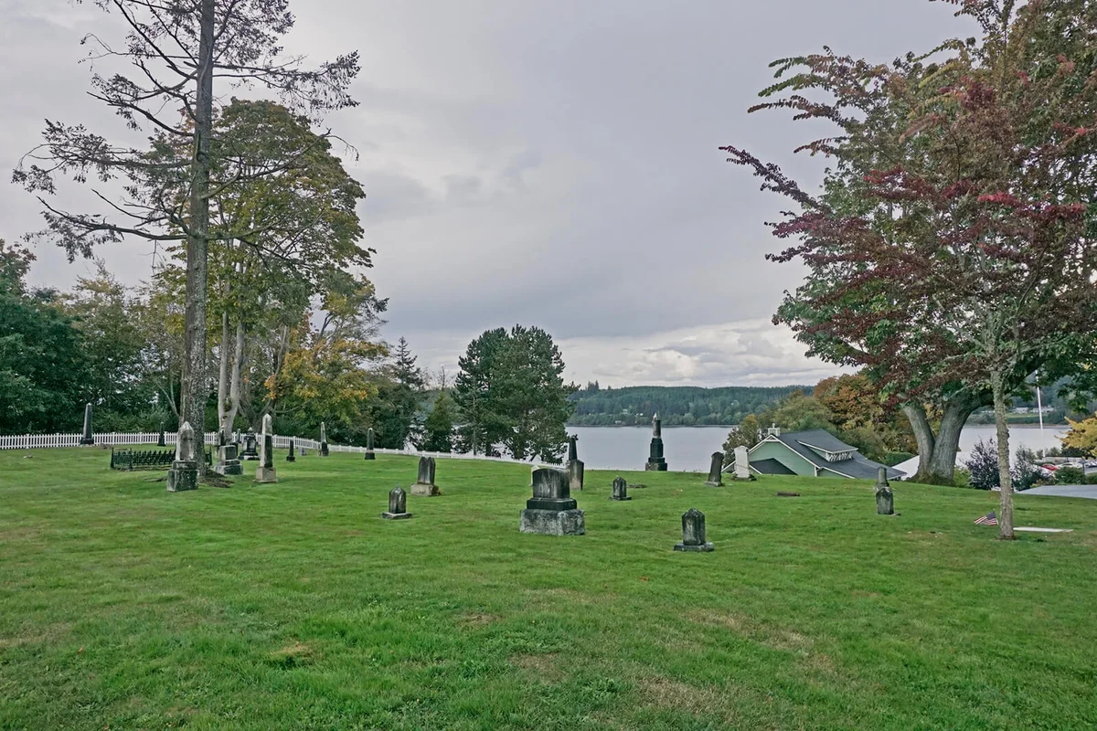 Port Gamble Cemetery in Washington State