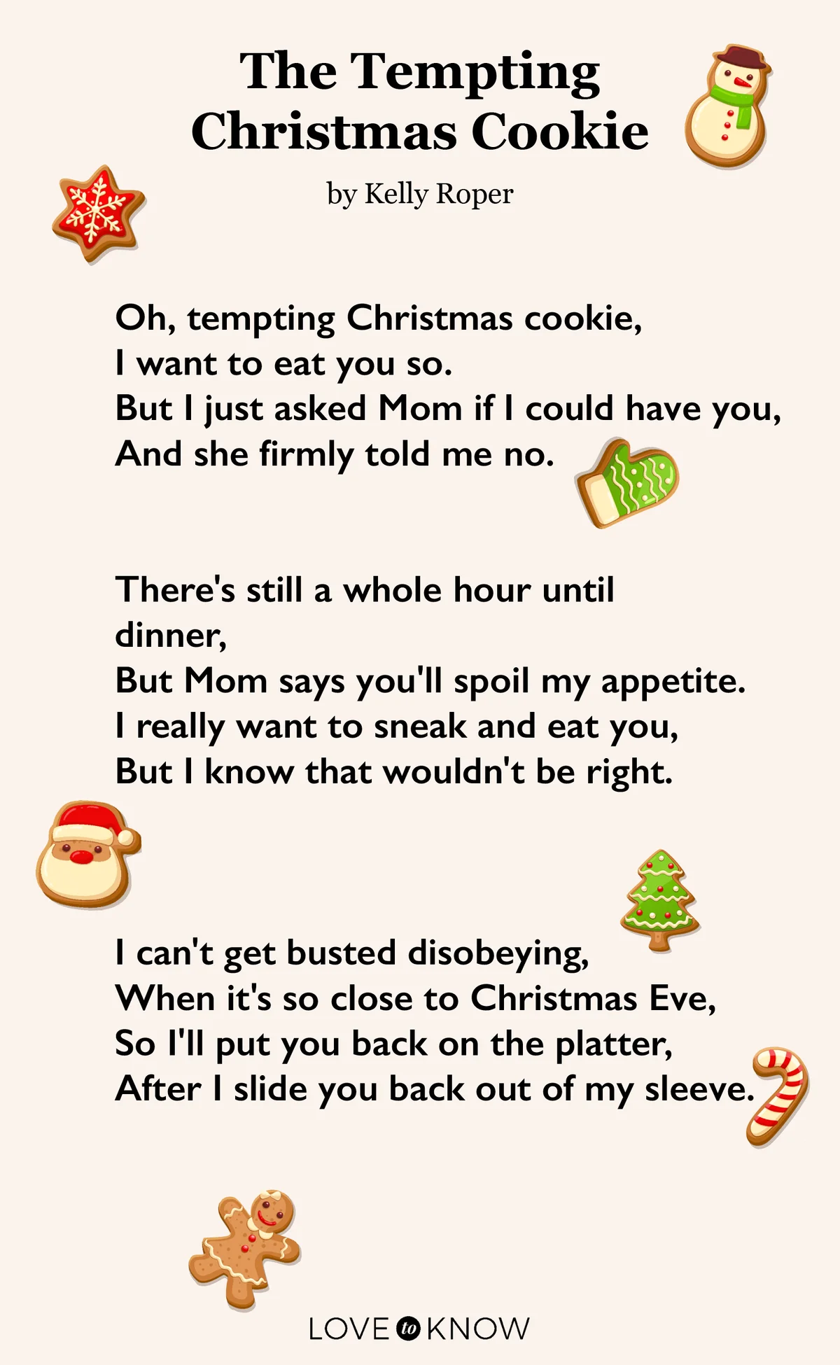 The Tempting  Christmas Cookie