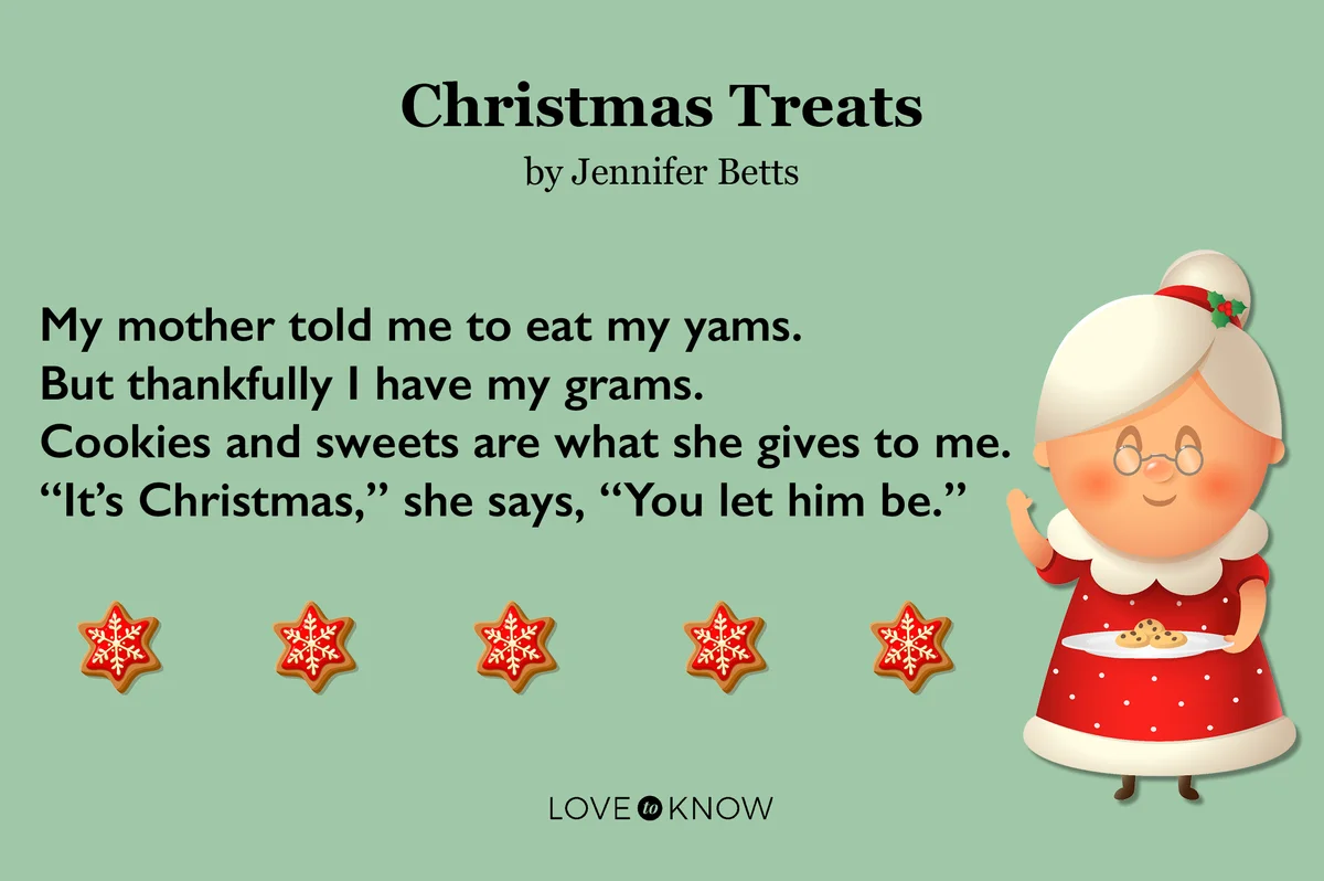 Christmas Treats Poem