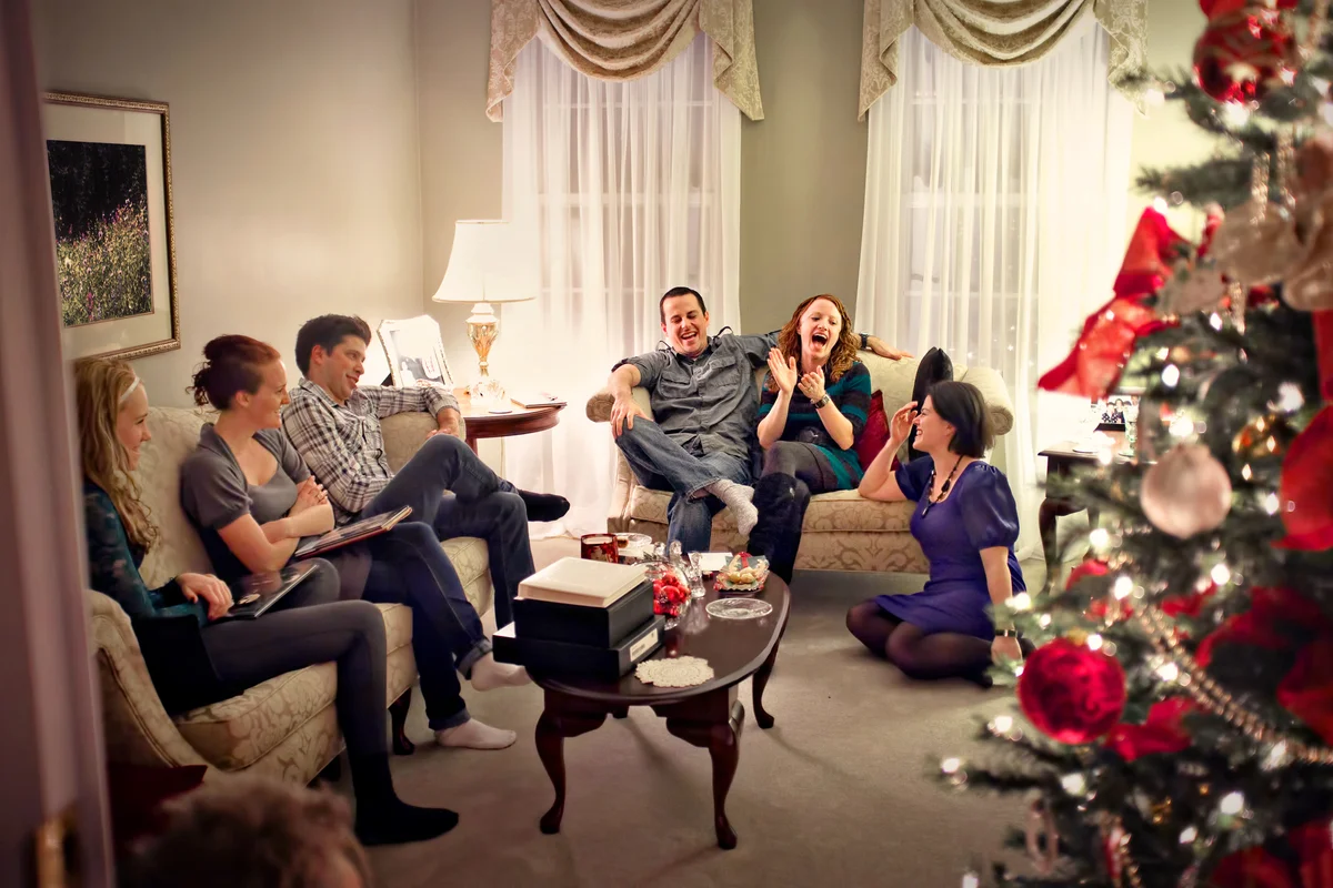Family Christmas get-together