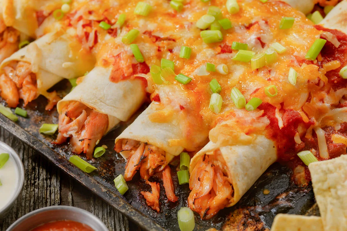 Baked Chicken Enchiladas