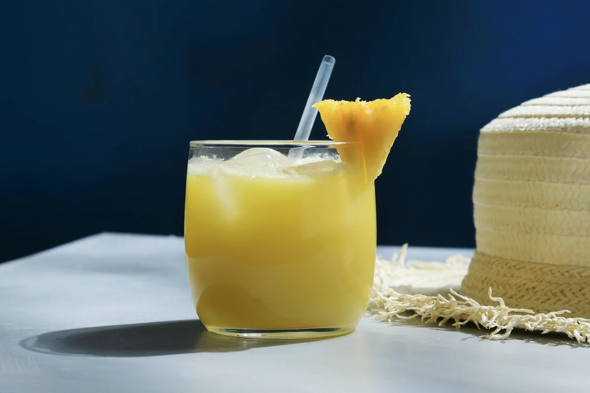 Pineapple Juice and Rum