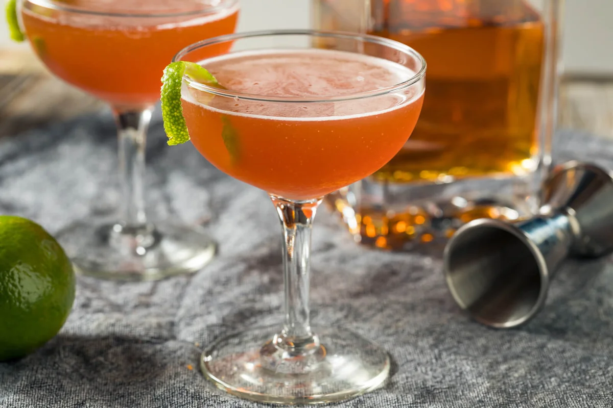 Balck Daiquiri Cocktail