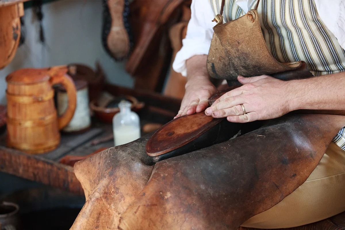 Colonial shoemaker