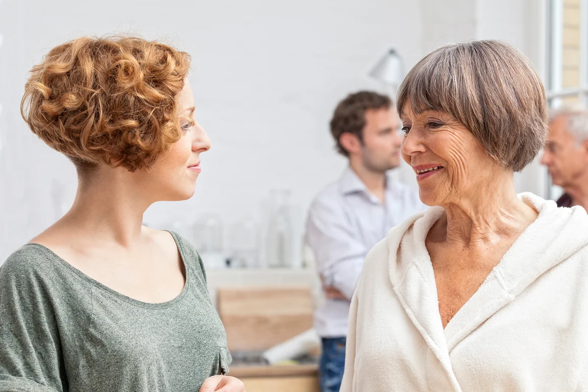 Daughter in Law Seeks Advice from Mother in Law