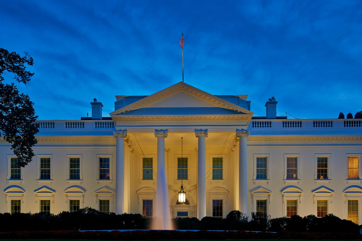 The White House at Dusk