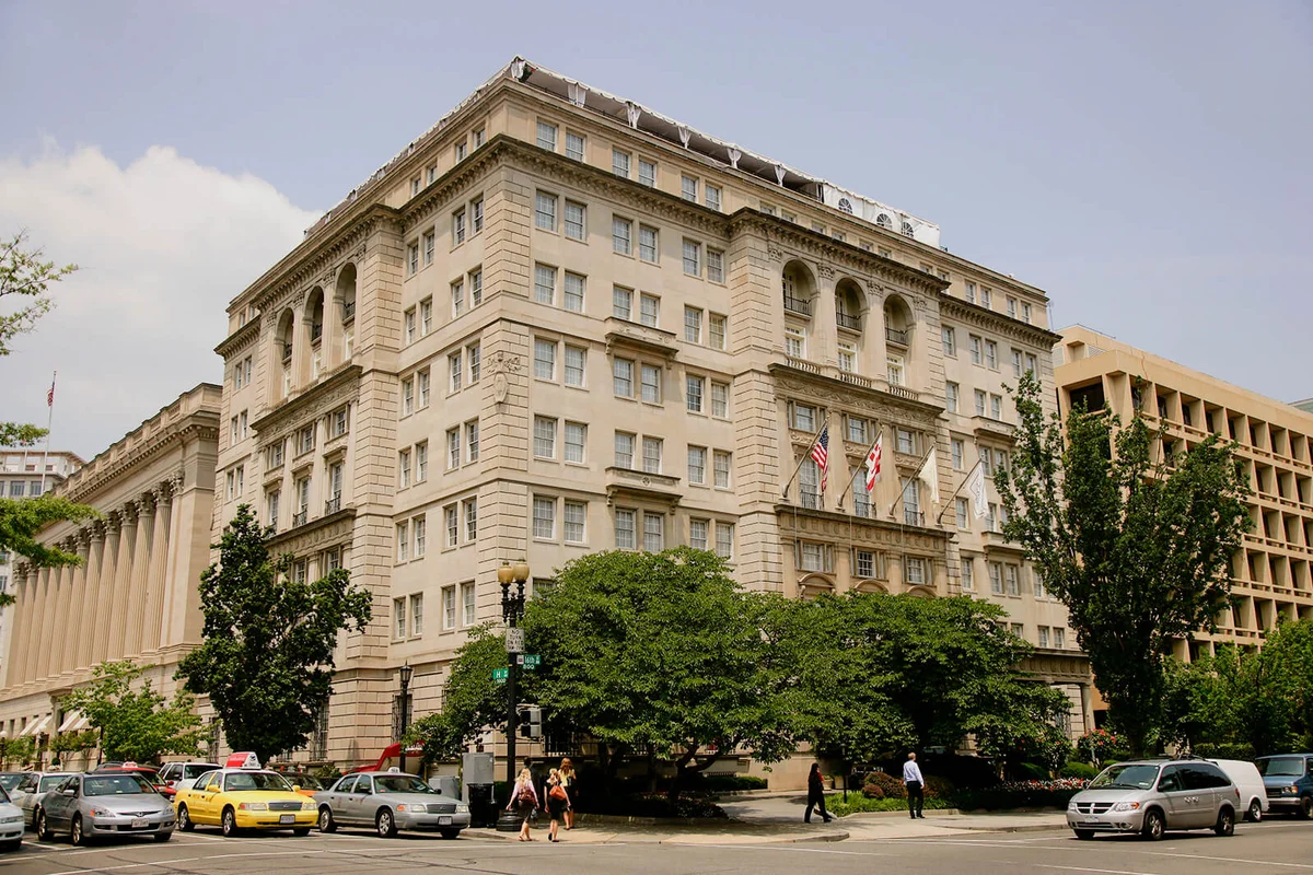 Located in Lafayette Square across from the White House, the Hay-Adams Hotel is a revered landmark in Washington, DC | Getty Editorial Use