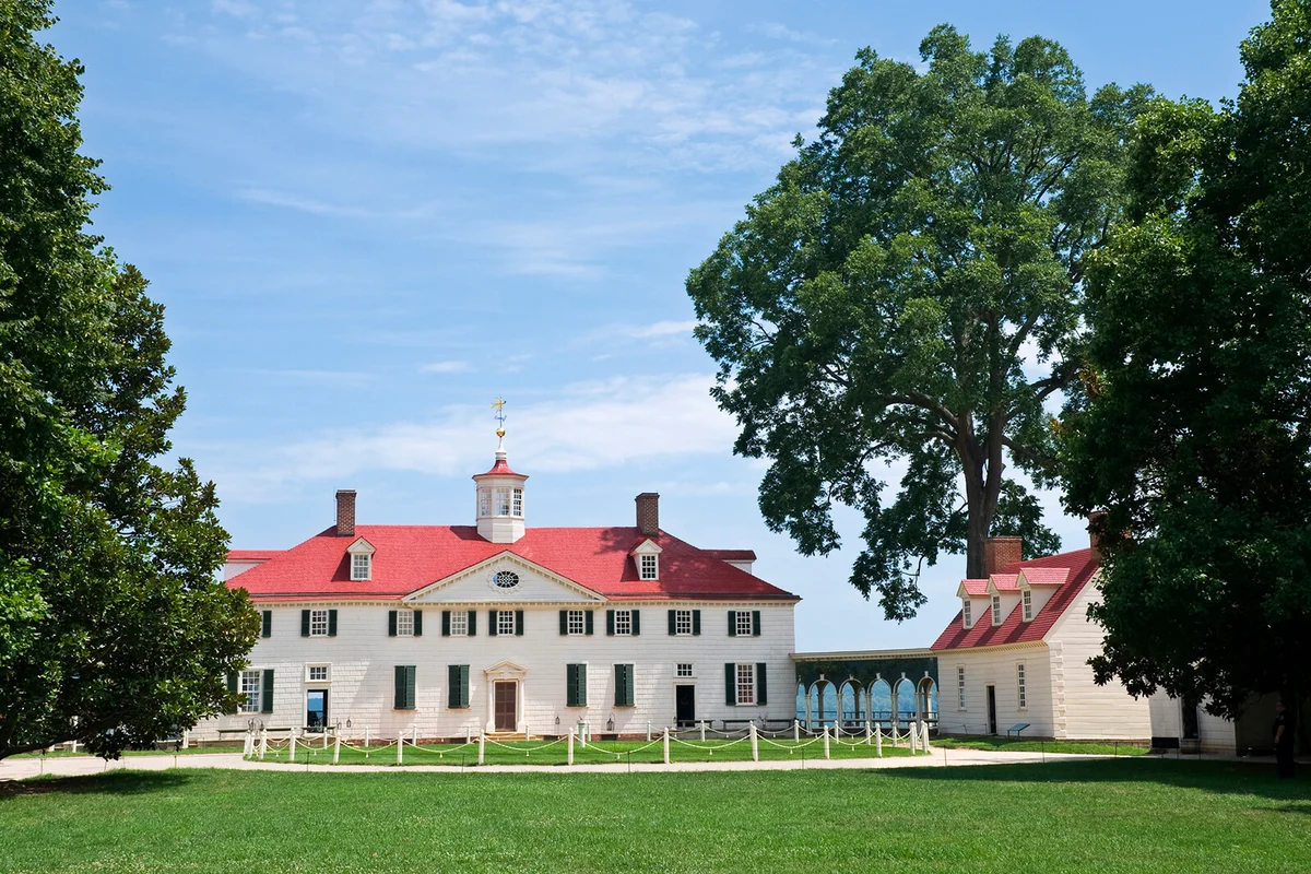 The home of former president of the USA George Washington Mount Vernon