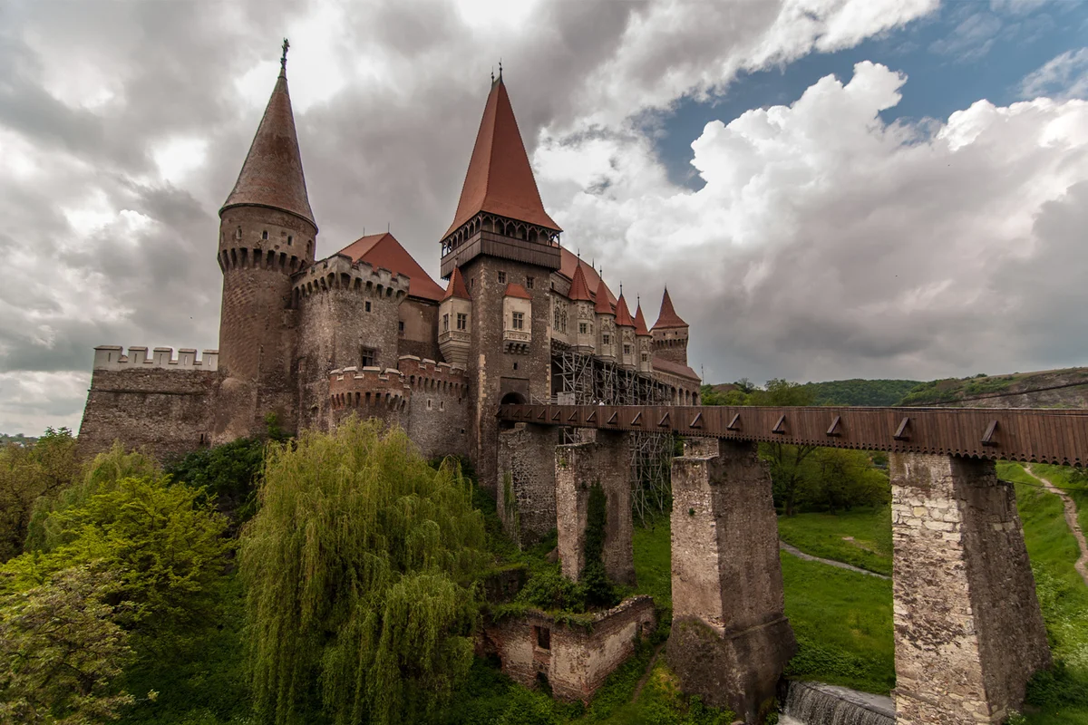 Corvin Castle in Romania