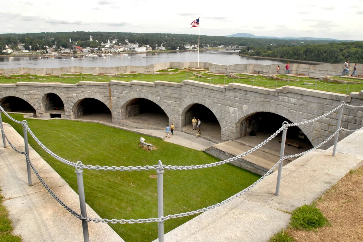 Fort Knox State Historic Site in Prospect includes lots of inviting areas to stroll along the Penobscot River | Getty Editorial Use