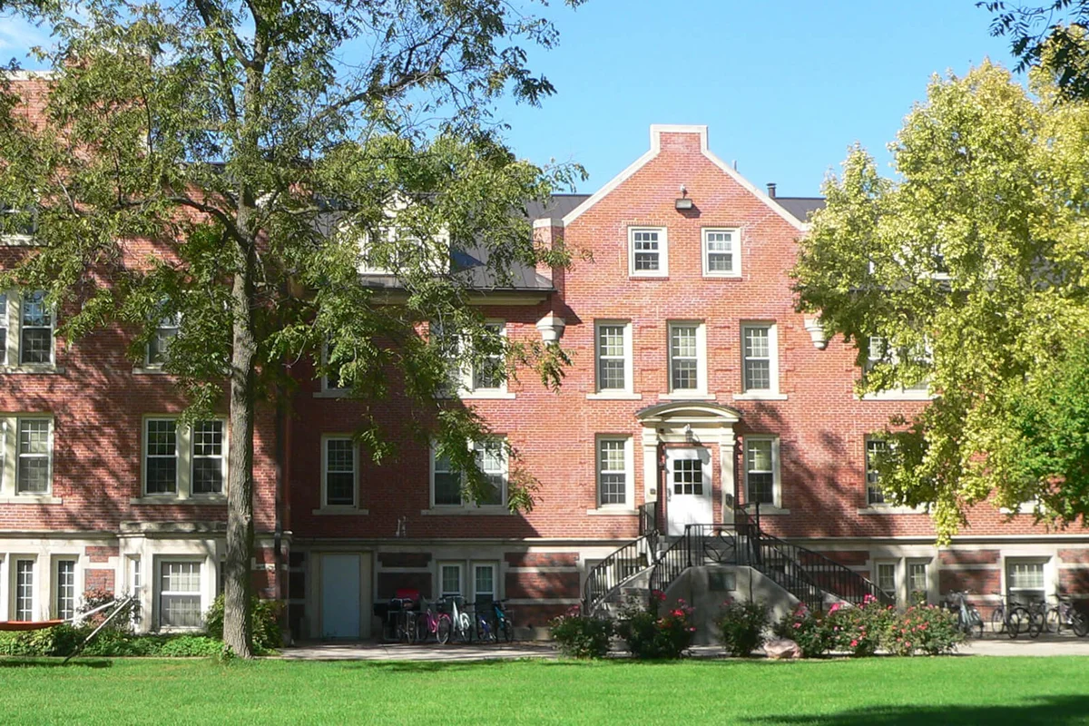 Taylor Hall, on the campus of Hastings College in Hastings, Nebraska