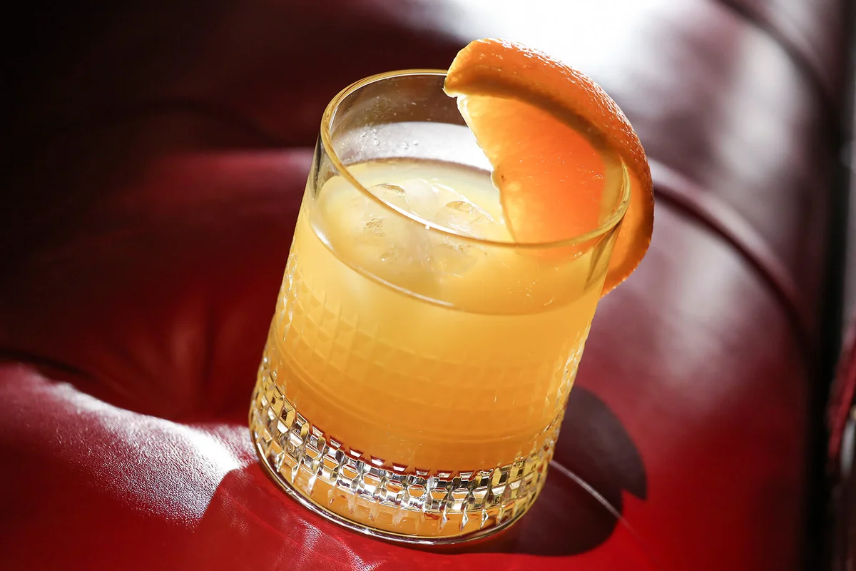 A Screwdriver cocktail by bartender Johnny Chung Kam-hung | Getty Editorial Use