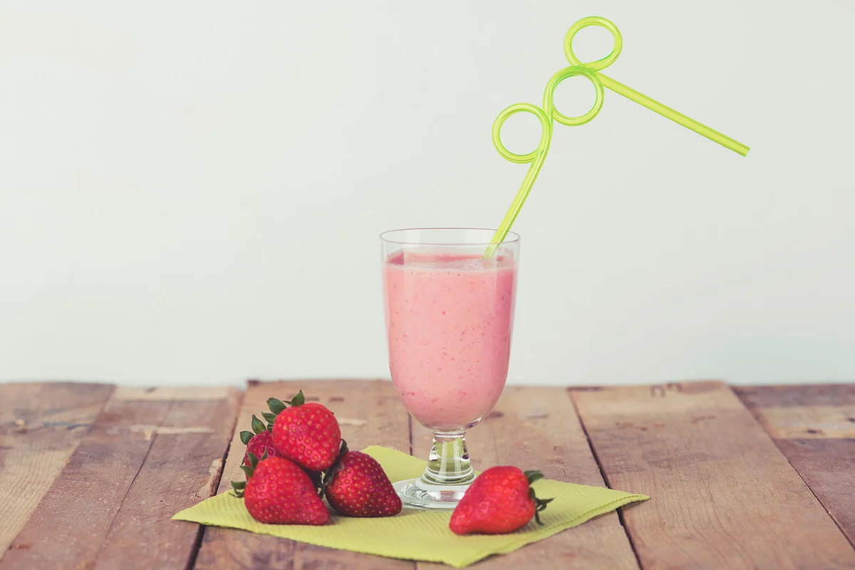 Strawberry smoothie