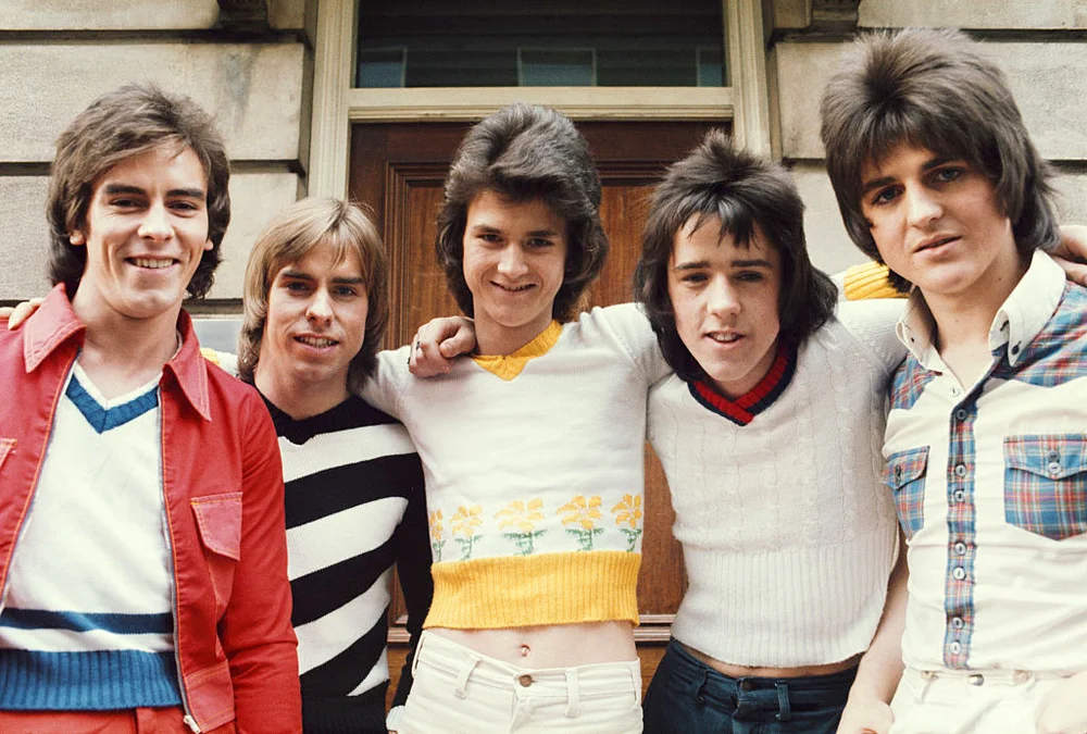 Scottish pop group The Bay City Rollers