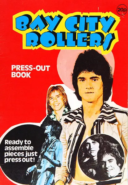 Bay City Rollers press-out book