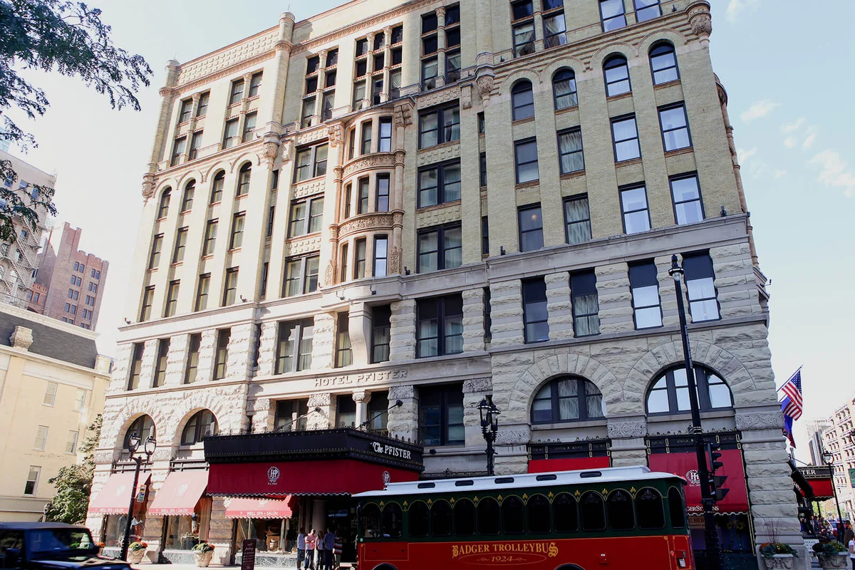 Pfister Hotel in Milwaukee, Wisconsin | Getty Editorial Use