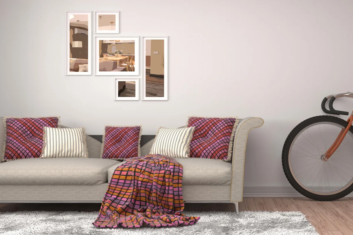 interior with sofa