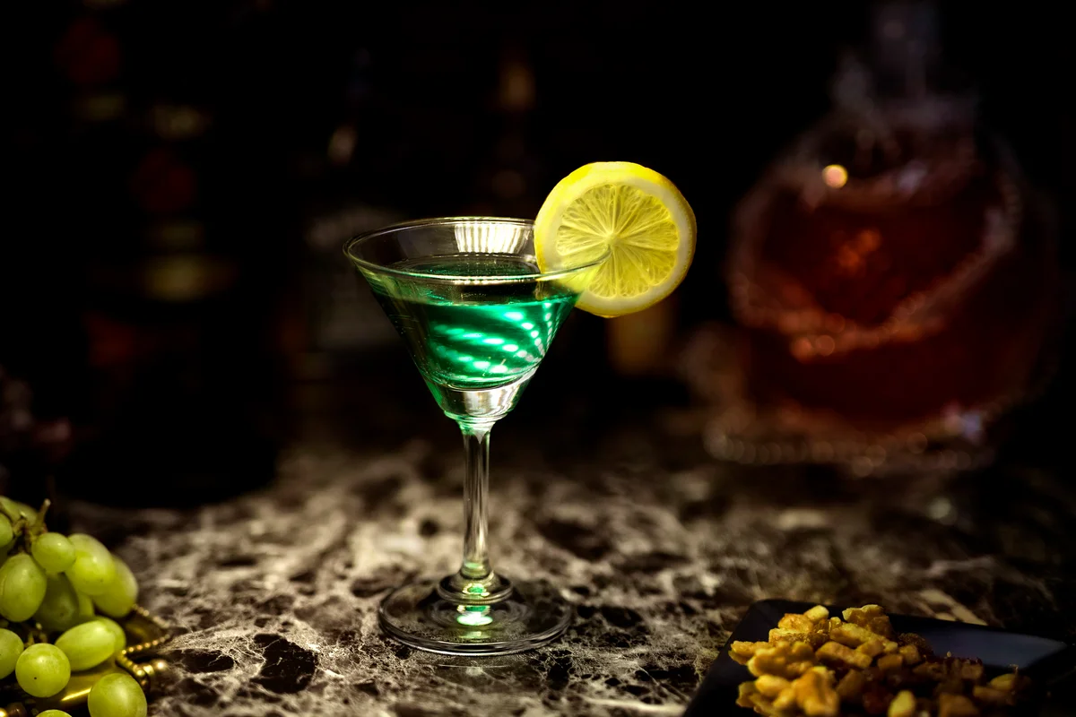 Witch's toast cocktail