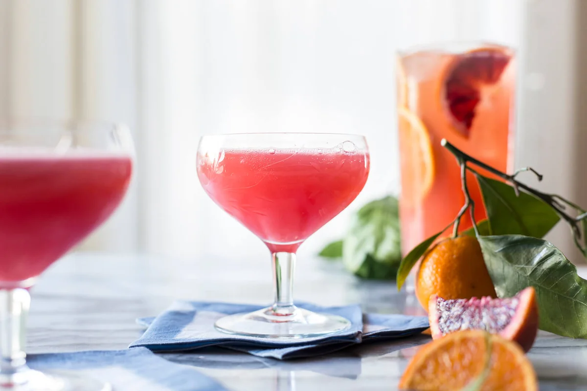 parkling citrus and prosecco punch