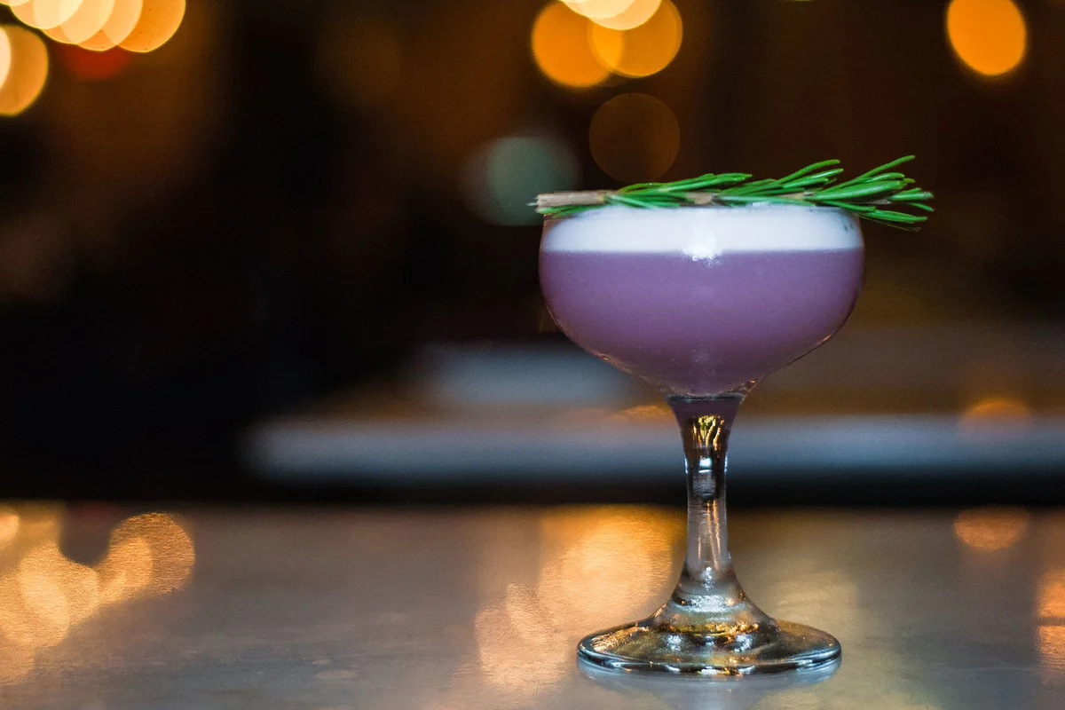 Rosemary Basil Martini