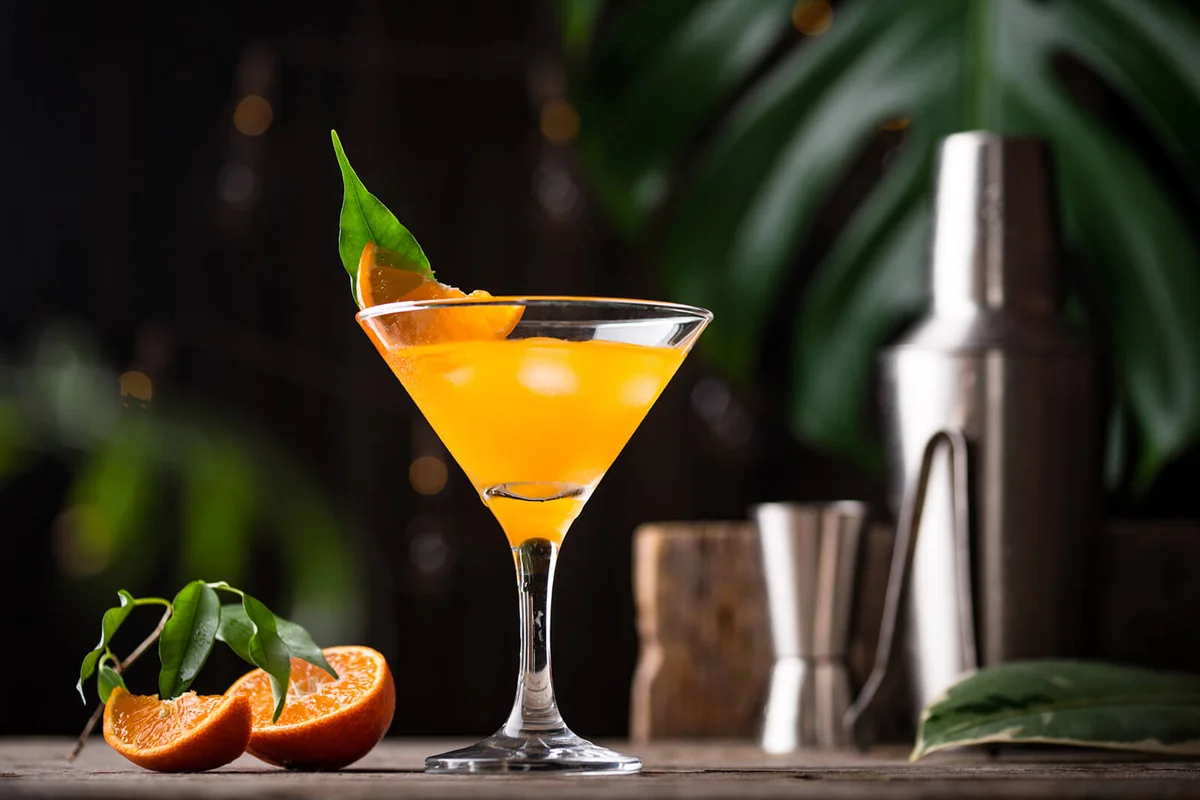 Orange martini cocktail in rustic style | Photo 202411238 © Yulianny | Dreamstime.com