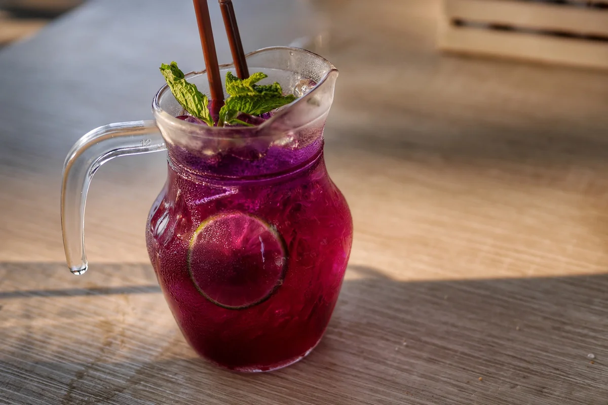 Raspberry Margarita Jar