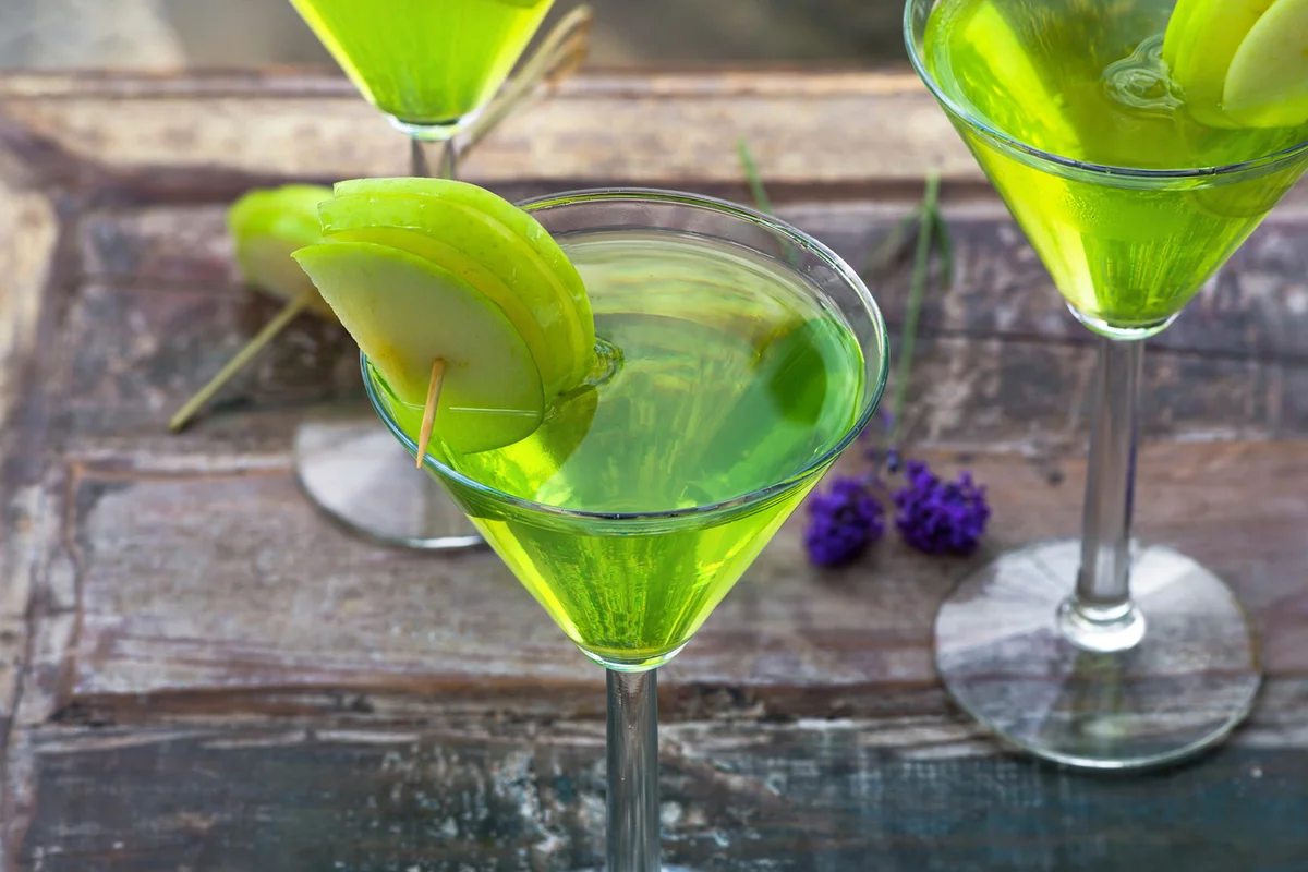 Apple Melon Martini
