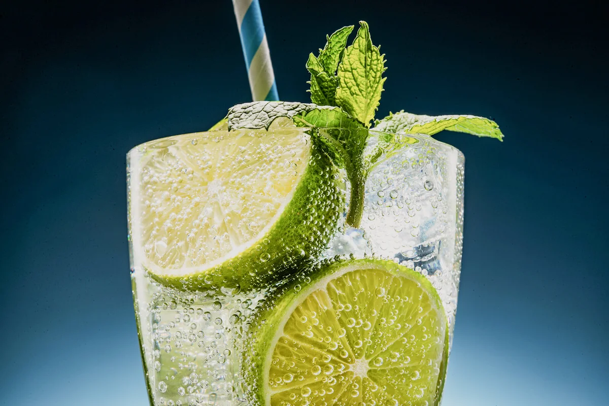 Southside Fizz Cocktail