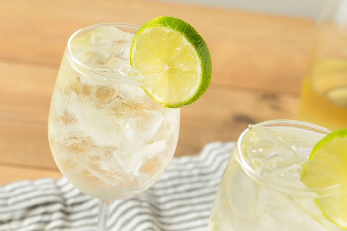 Alcoholic Refreshing Wine Spritzer