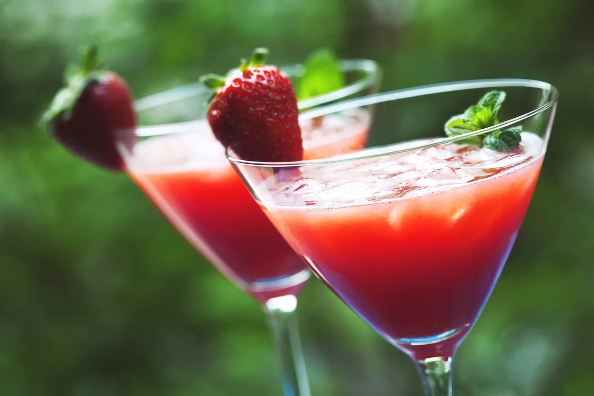 Shaken Strawberry Daiquiri