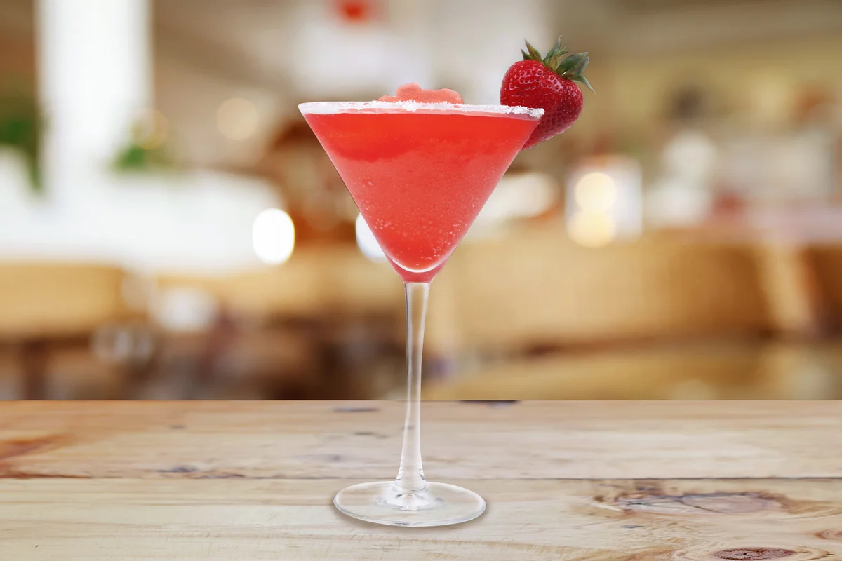 Frozen Chocolate Covered Strawberry Daiquiri
