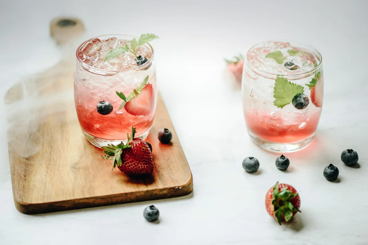 Nonalcoholic Fruit Cocktails