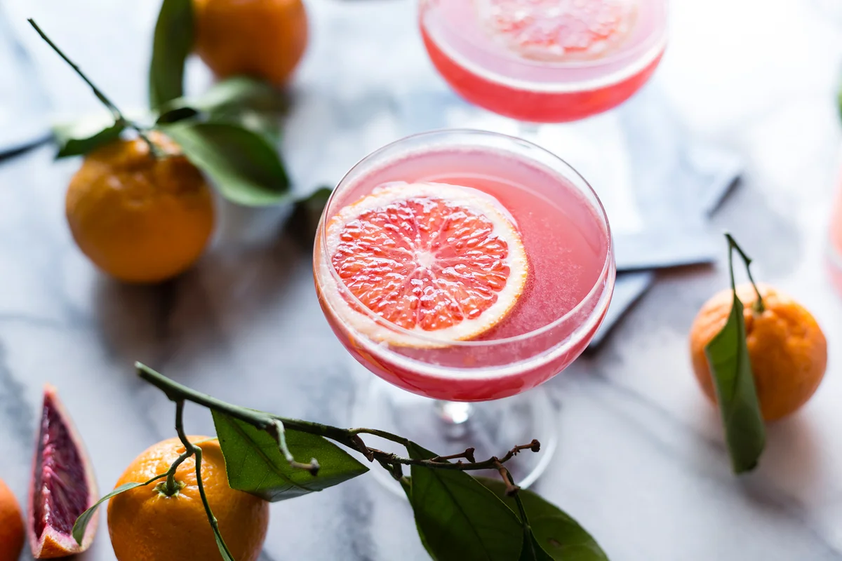 Dazzling Grapefruit Coupe