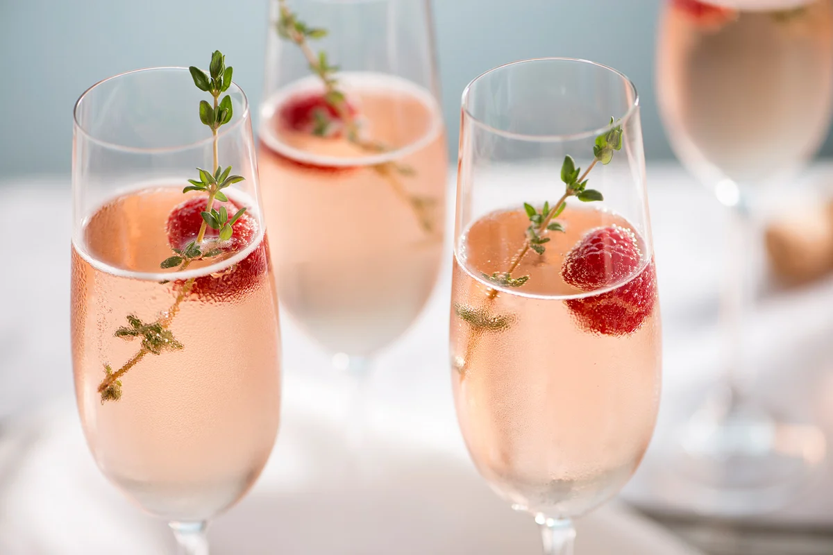 Rose and Thyme Bubbles