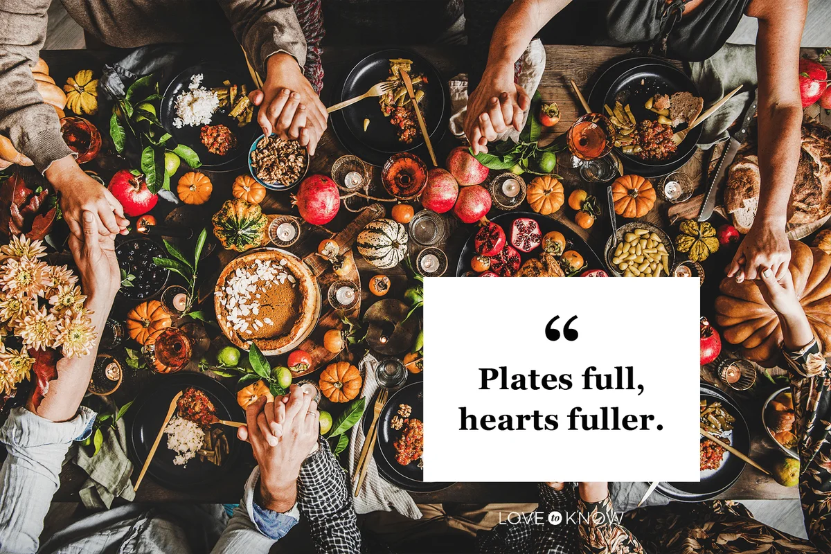 Short Captions For the Season of Thanks