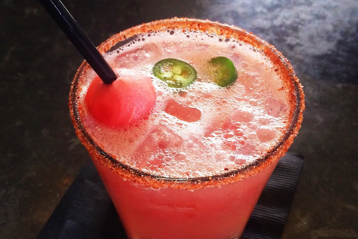 Spicy Watermelon Margarita