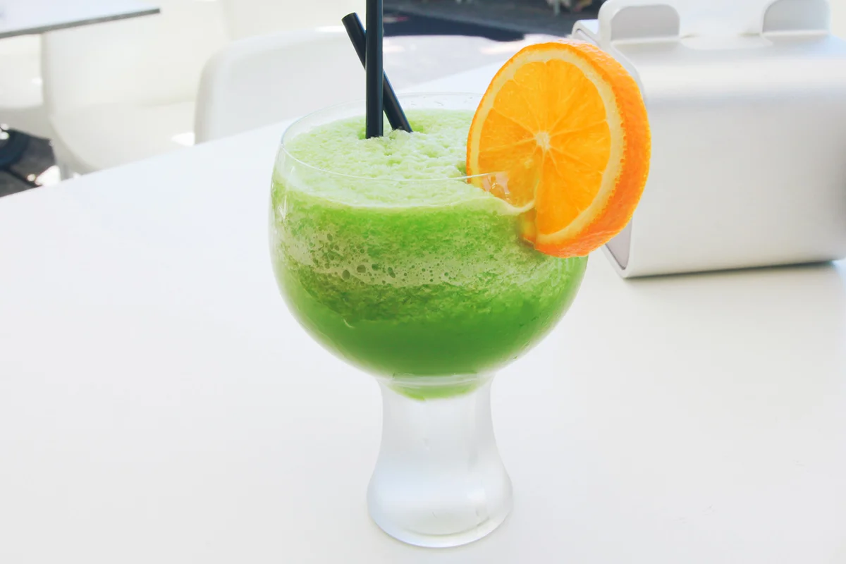 Blended Honeydew Margarita